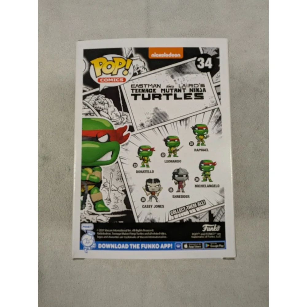NEW Funko Pop Teenage Mutant Ninja Turtles Michelangelo Chase Special Edition 34